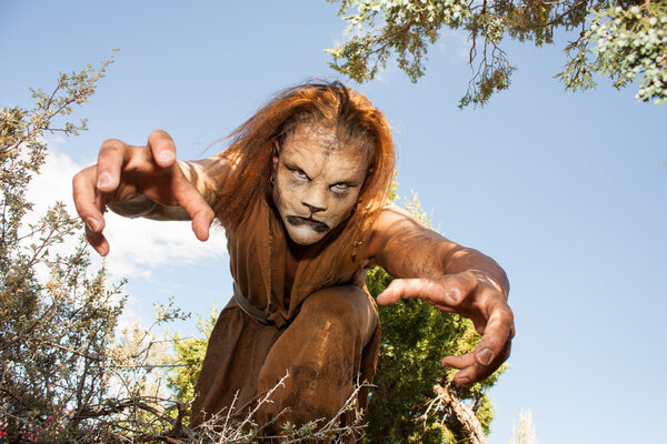 Beast reaching out to grab you.