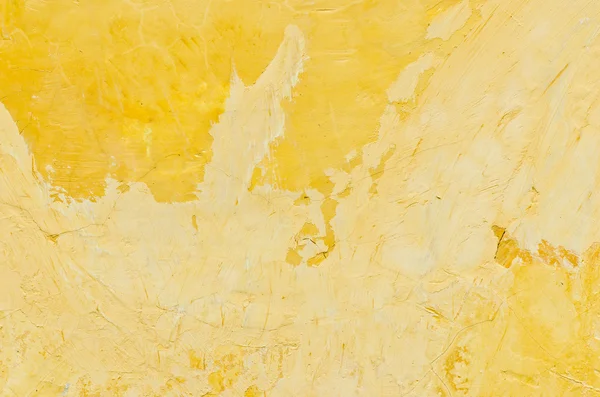 Textura de primer plano pared oxidada amarilla —  Fotos de Stock