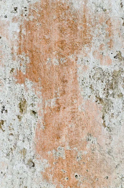 Pared vieja oxidada blanca — Foto de Stock