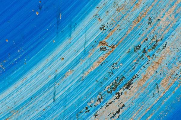 青い損傷壁 — ストック写真