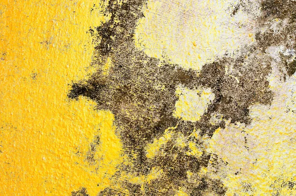 Guld rostig vägg — Stockfoto