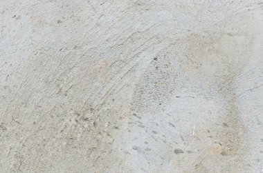 New fresh concrete wall
