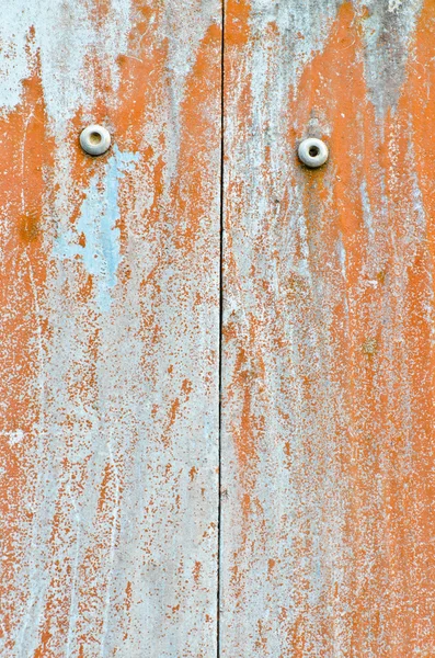 Narancssárga rozsdás színű fal felhasználó háttér — Stock Fotó