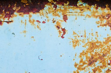 paslı hasar çelik portre