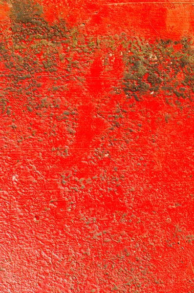 Primer plano rojo oxidado pared — Foto de Stock