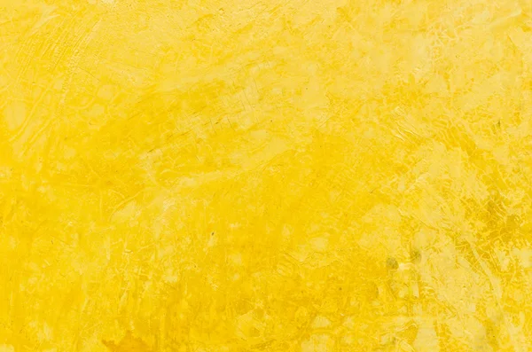 Rostig spricka gul vägg närbild för bakgrund — Stockfoto
