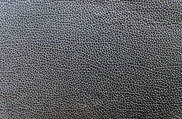 Closeup superfície de couro preto Imagens Royalty-Free