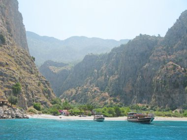 Kelebek Vadisi derin gorge fethiye Türkiye