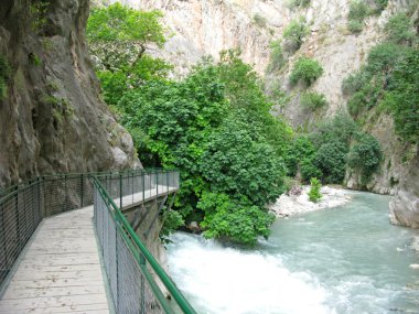 saklikent gorge ve şelale fethiye Türkiye Panoraması