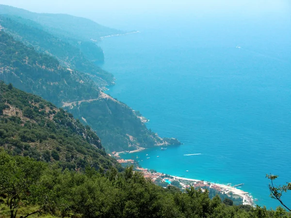 Turecko fethiye krajina linie pobřeží — Stock fotografie