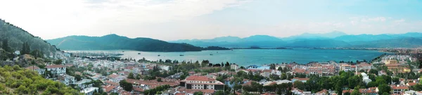 Panorama de peru de recurso fethiye — Fotografia de Stock