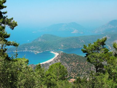 Akdeniz Türkiye'nin kıyı şeridi manzara
