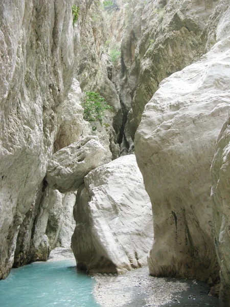 Peru fethiye desfiladeiro saklikent — Fotografia de Stock