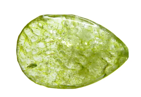 Peridote semiprecious crystal — Stockfoto