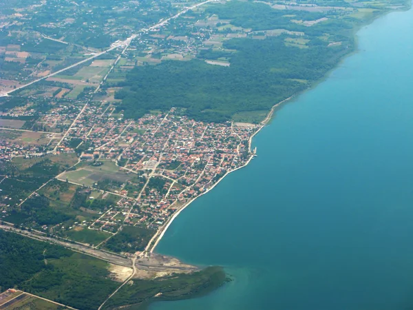 Dünya görünümü uçak dışında