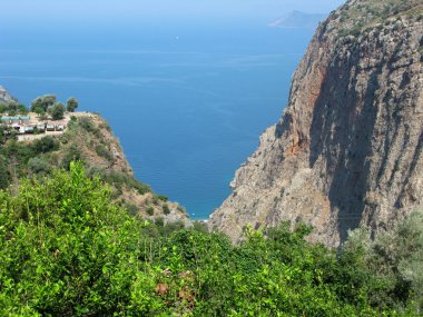 Kelebek Vadisi derin gorge fethiye Türkiye