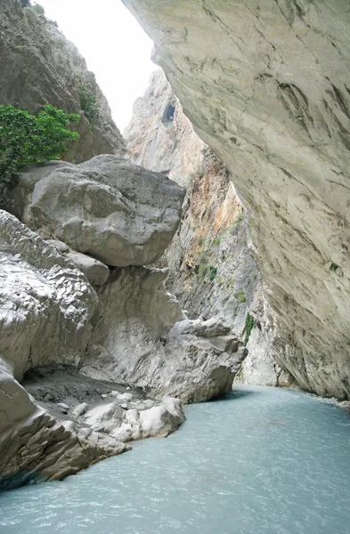 Saklikent garganta fethiye pavo — Foto de Stock