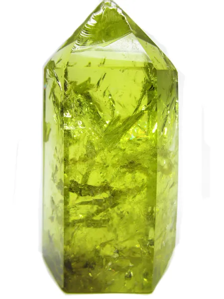 jeolojik sarı Citrine kuvars kristalleri