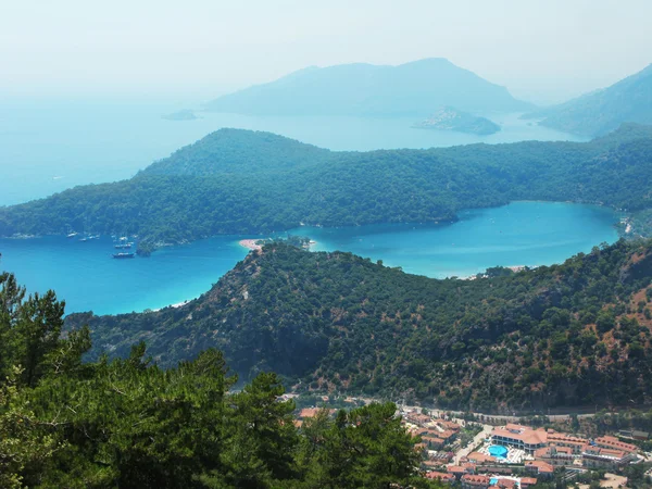 地中海のトルコの海岸線の風景 — ストック写真