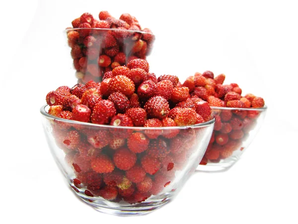 Walderdbeeren Früchte Dessert — Stockfoto