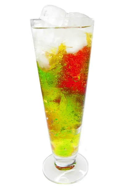 Alcohol punch cocktail drinks with mint — Stock Photo, Image