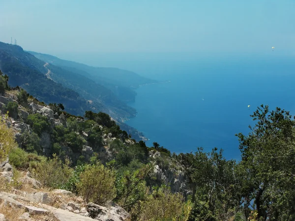 Paisaje costero de pavo marino mediterráneo — Foto de Stock