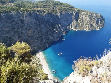 Kelebek Vadisi derin gorge fethiye Türkiye