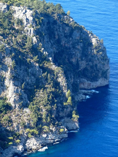 Butterfly valley deep gorge fethiye turkey — Stock Photo, Image