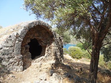 Akdeniz Türkiye'nin kıyı şeridi manzara