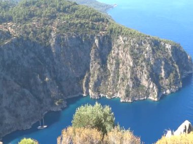 Kelebek Vadisi derin gorge Akdeniz Türkiye'de