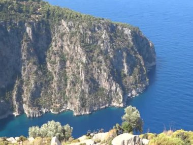 Kelebek Vadisi derin gorge Akdeniz Türkiye'de