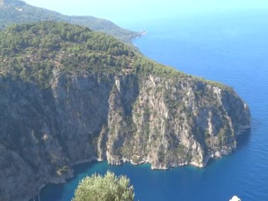 Kelebek Vadisi derin gorge Akdeniz Türkiye'de