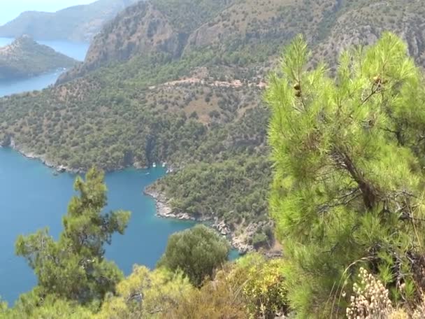 Panorama de la côte méditerranéenne Turquie 