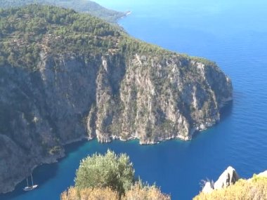 Kelebek Vadisi derin gorge Akdeniz Türkiye'de