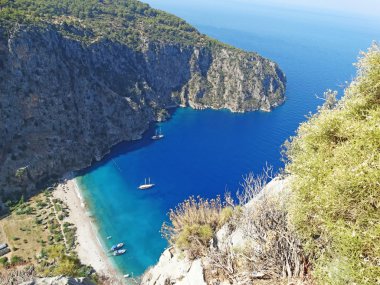Kelebek Vadisi derin gorge fethiye Türkiye