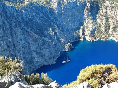 Kelebek Vadisi derin gorge fethiye Türkiye