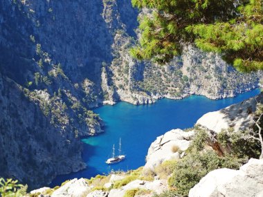 Kelebek Vadisi derin gorge fethiye Türkiye