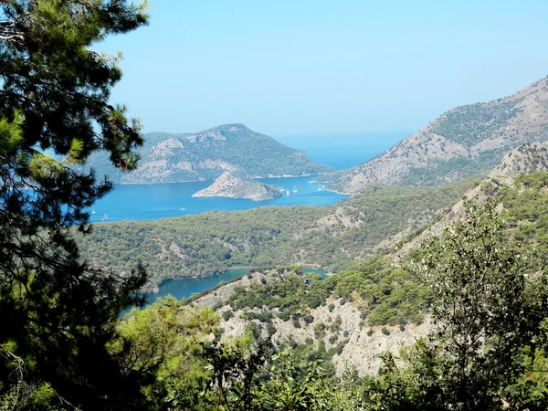 Akdeniz Türkiye'nin kıyı şeridi manzara