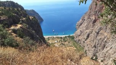 Kelebek Vadisi derin gorge fethiye Türkiye