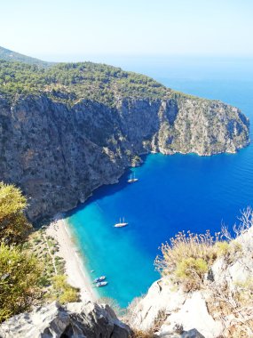 Kelebek Vadisi derin gorge fethiye Türkiye