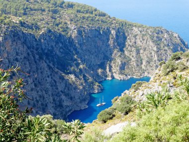 Kelebek Vadisi derin gorge fethiye Türkiye