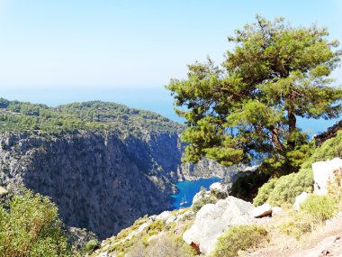 Kelebek Vadisi derin gorge fethiye Türkiye