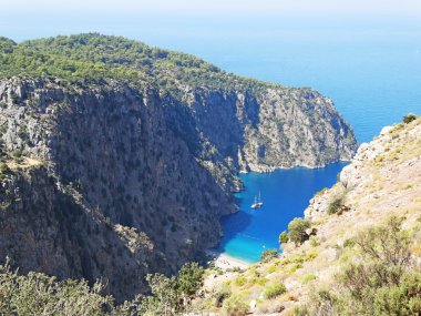 Kelebek Vadisi derin gorge fethiye Türkiye