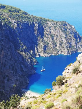 Kelebek Vadisi derin gorge fethiye Türkiye