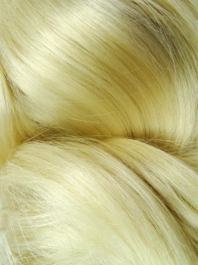 Blond hair texture background