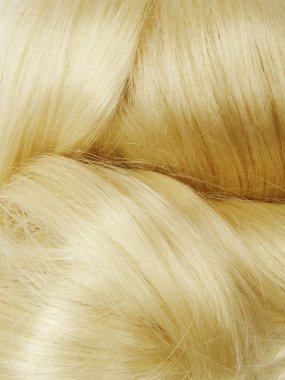 Blond hair texture background