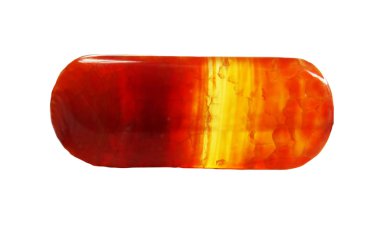 Kırmızı akik jeolojik kristal