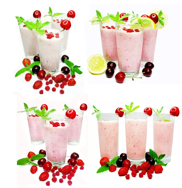 Fruit cocktails — Stock Photo, Image