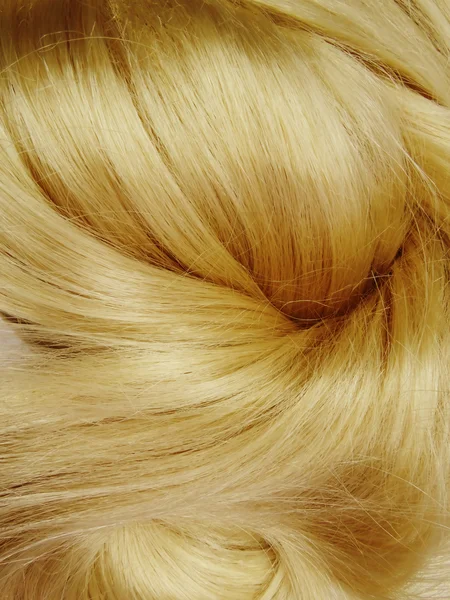 Blond mettre en évidence la texture des cheveux fond — Photo