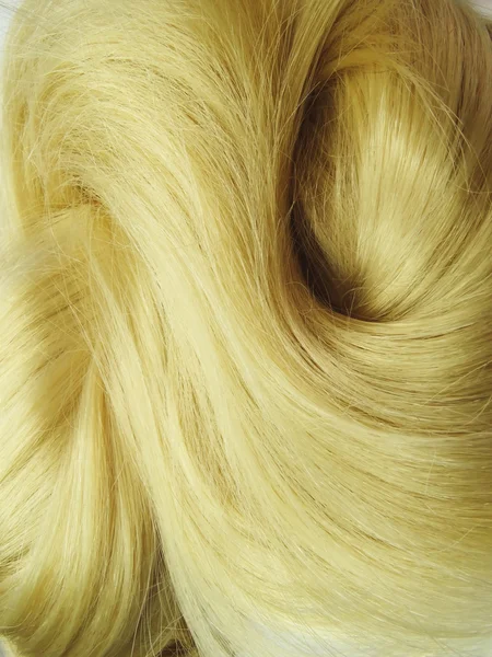 Blond mettre en évidence la texture des cheveux fond — Photo